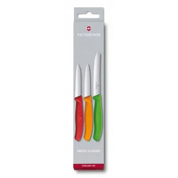 Knivsett For Frukt Og Grønnsaker 3 Deler Victorinox - 1