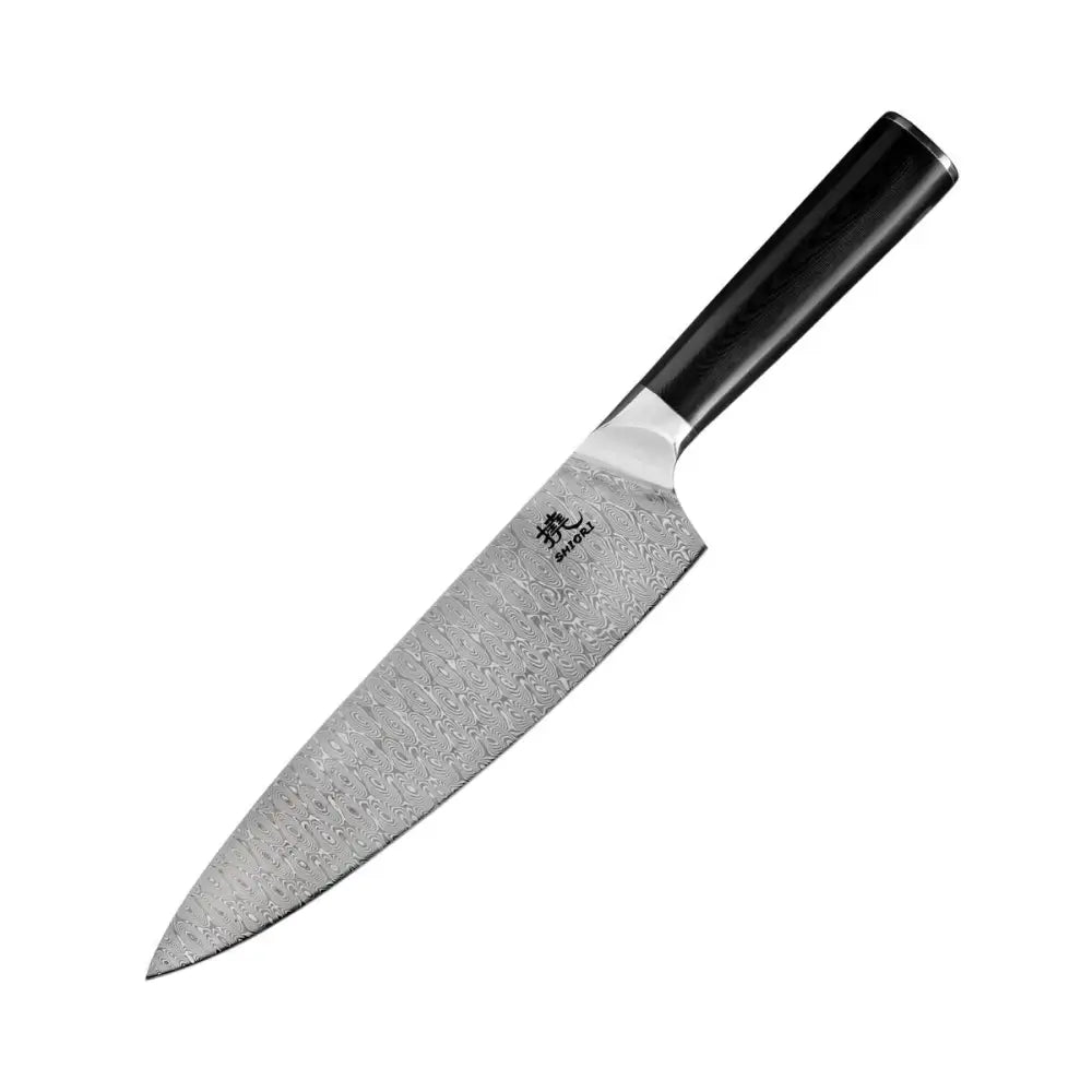 Kokkekvalitetskniv Med Damaskusstål Og G10-håndtak - 2