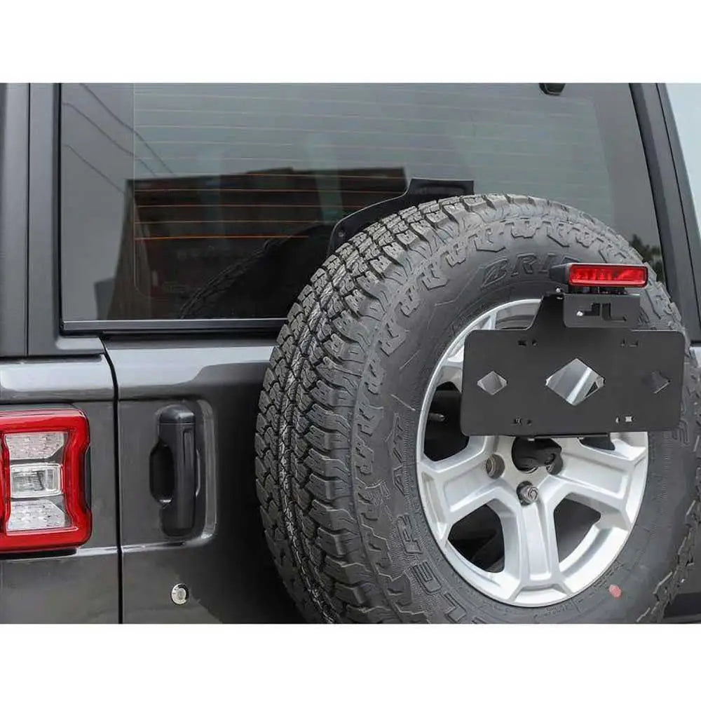 Komplett Nummerskilt Flytting For Jeep Wrangler Jl 4 d 18- - 5