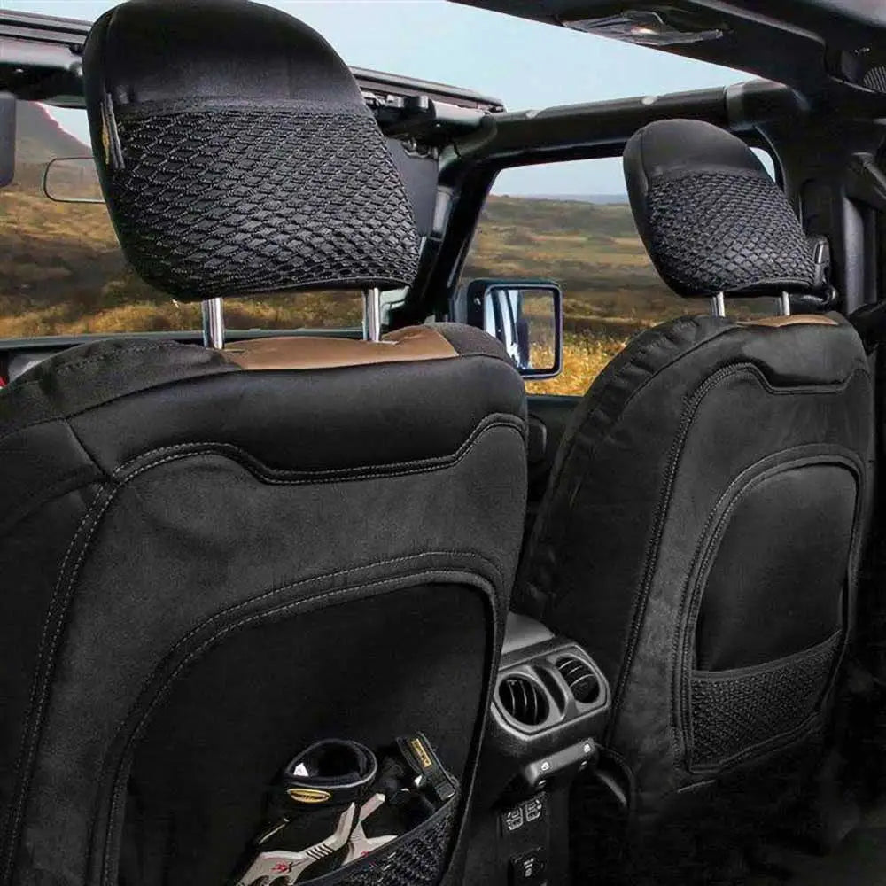 Komplett Setetrekk i Neopren Svart/brun Smittybilt Gen2 - Jeep Wrangler Jl 4 d 18-