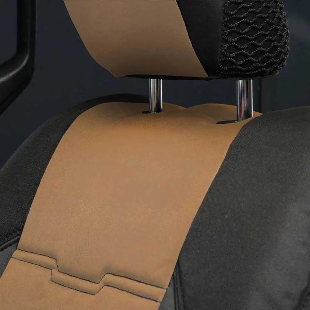 Komplett Setetrekk i Neopren Svart/brun Smittybilt Gen2 - Jeep Wrangler Jl 4 d 18- - 2