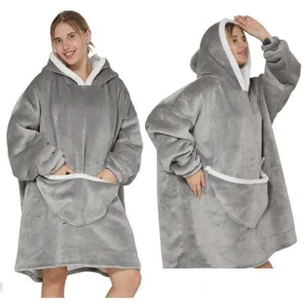 Kosegenser Oversize Badekåpe Fleece Kigurumi - 1