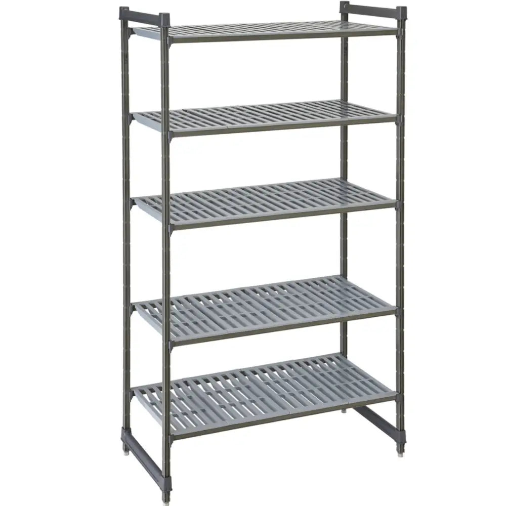 Lagerhylling Av Kompositt Med 4 Ventilerte Hyller Camshelving Basics Plus 915 x 460 x 1830 Mm - 1