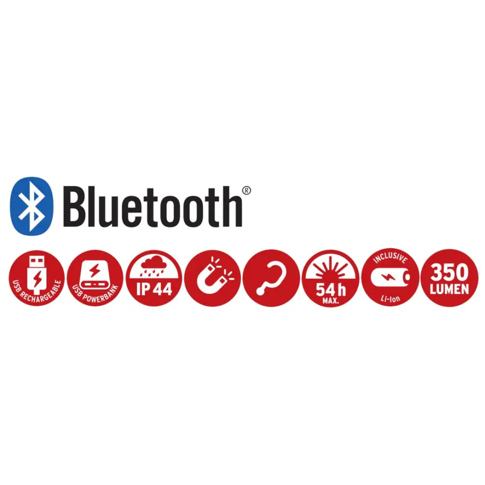 Lampe Led Oli 310 Ab Med Hoyttaler Bluetooth® - 10