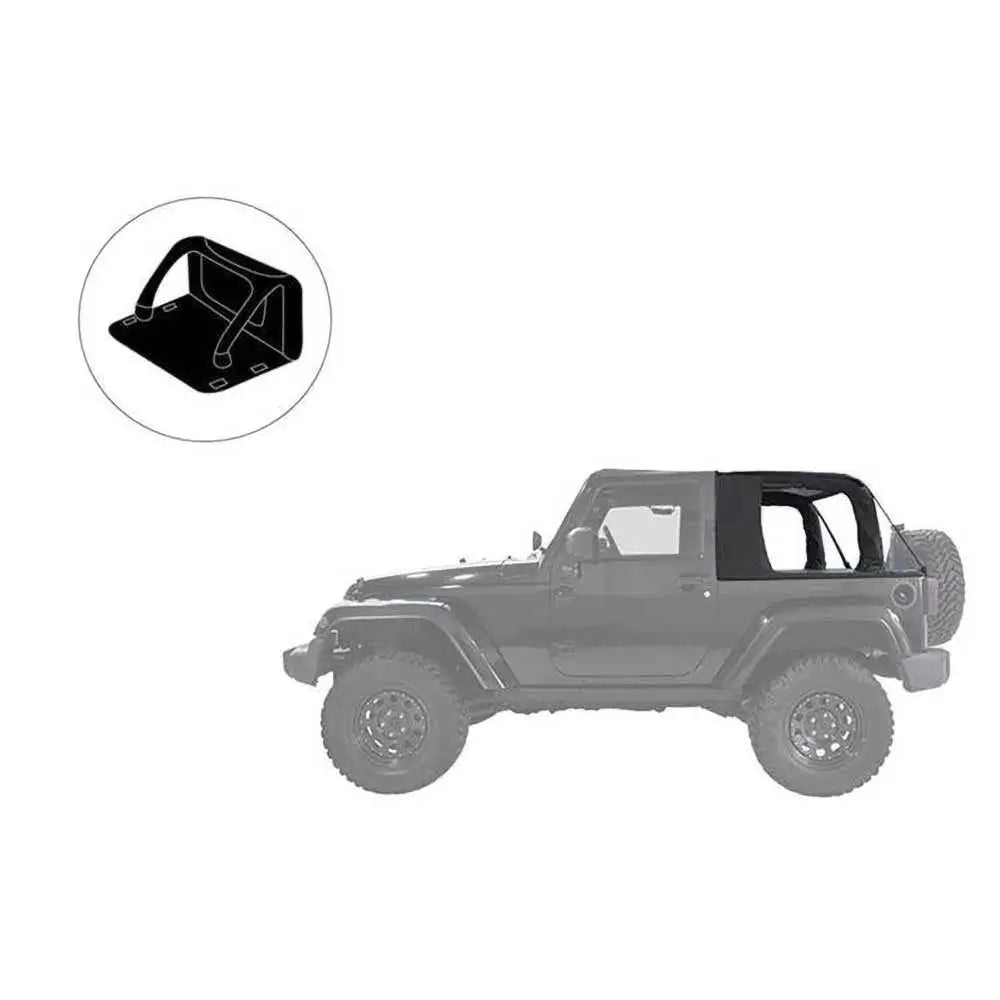 Lasteholder Cargo Med Sider Black Diamond Suntop - Jeep Wrangler Tj 97-06 - 1