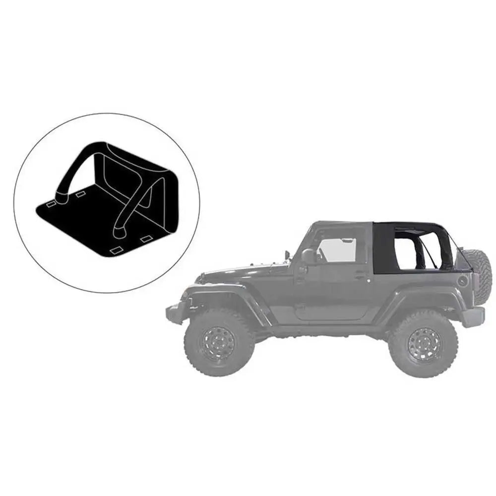 Lastetelt Med Sidevegger Suntop Til Jeep Wrangler Jk 2 d 07-18 - 1