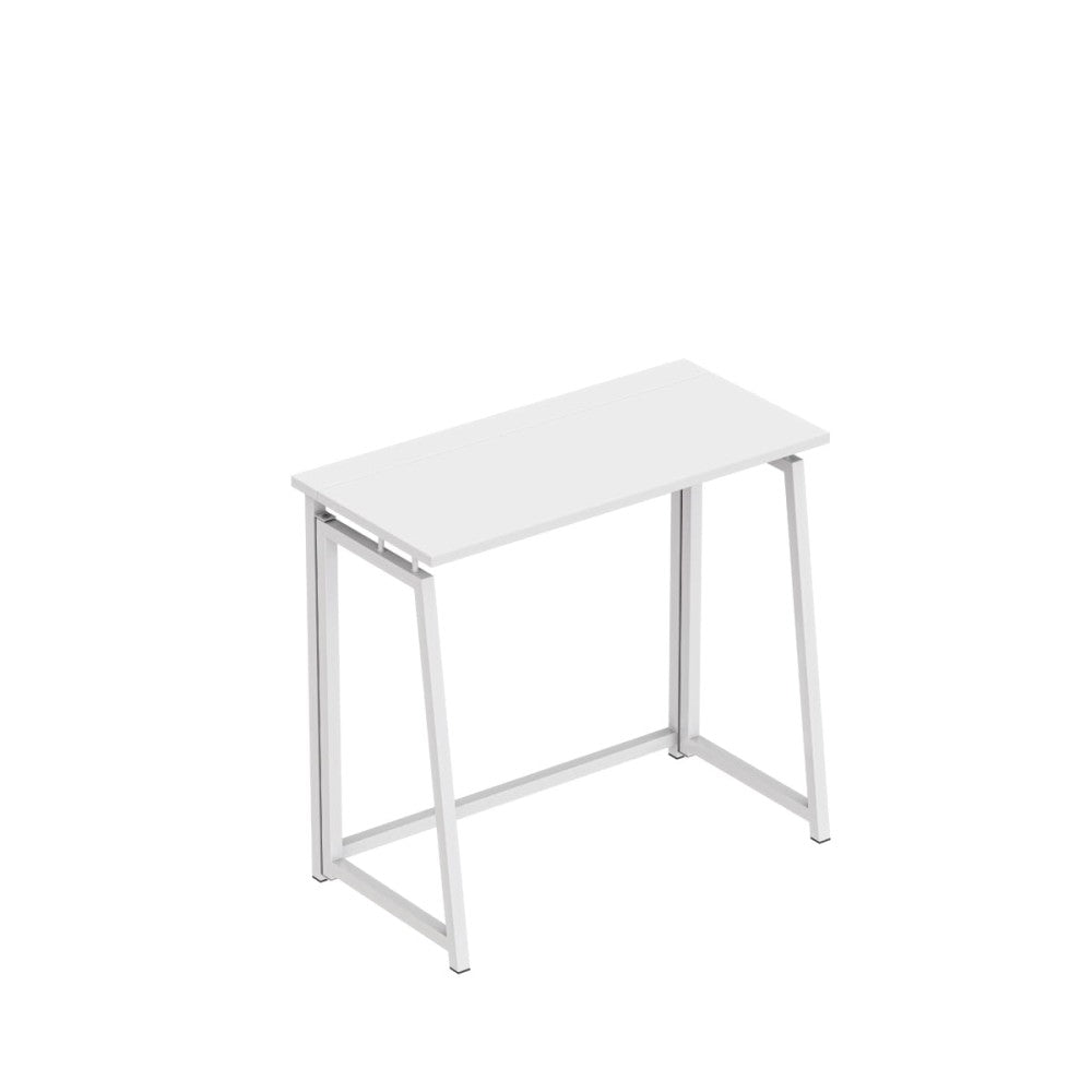 Skrivebord Mark Adler Leader 1.5 White 80 cm – sett fra siden