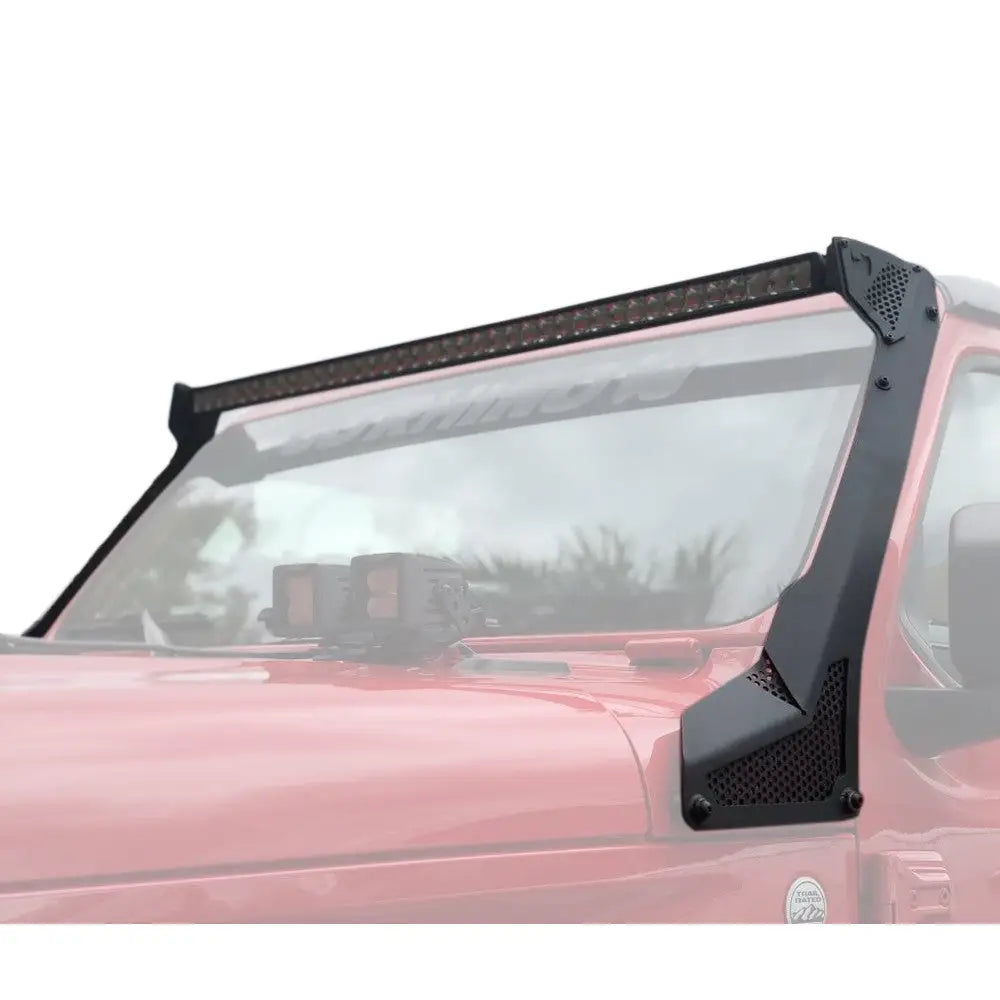 Led Frontlysbøyler 50’ Dobbel Montering Jeep Wrangler Jl 2d 18- - 7