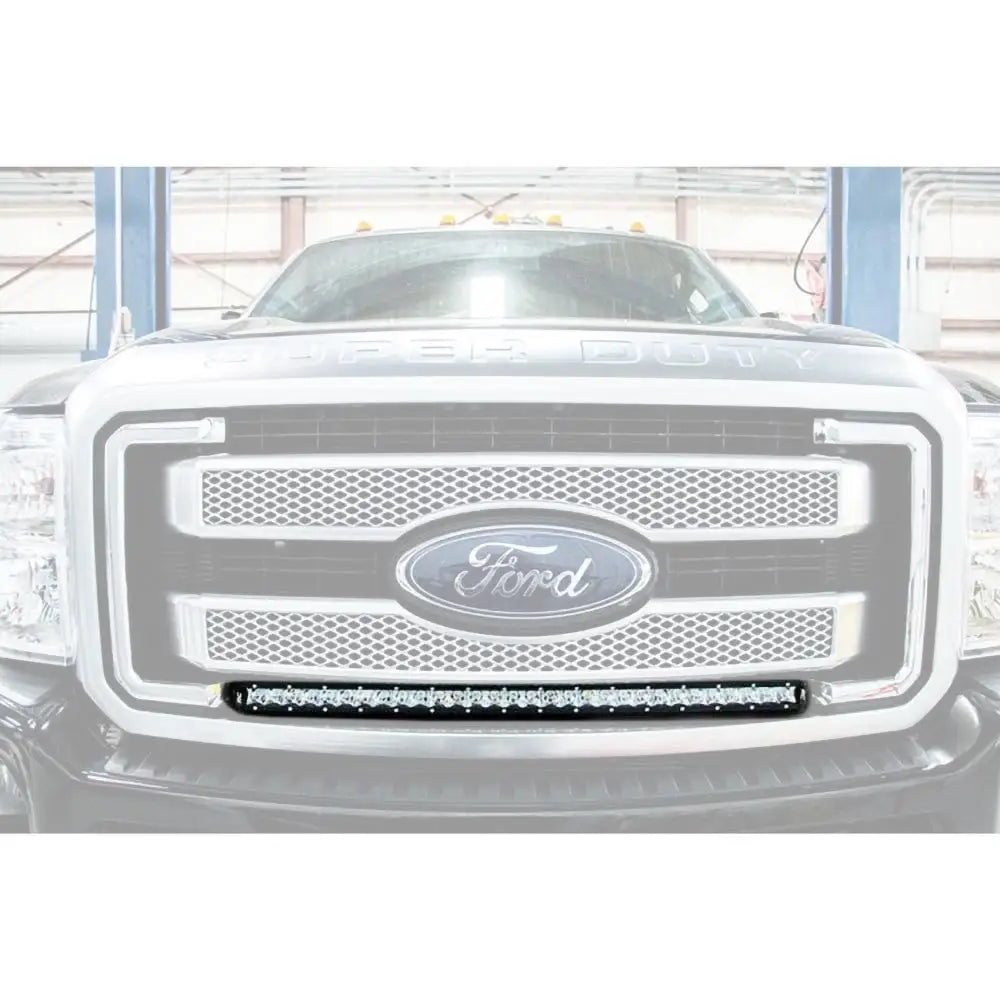 Led Grill Listwa 30’ Hvit Drl Rough Country Black Series - Ford F250 11-16 - 4