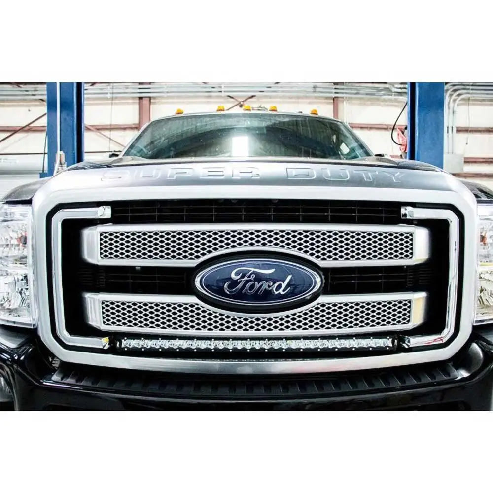 Led Grill Listwa 30’ Hvit Drl Rough Country Black Series - Ford F250 11-16 - 2