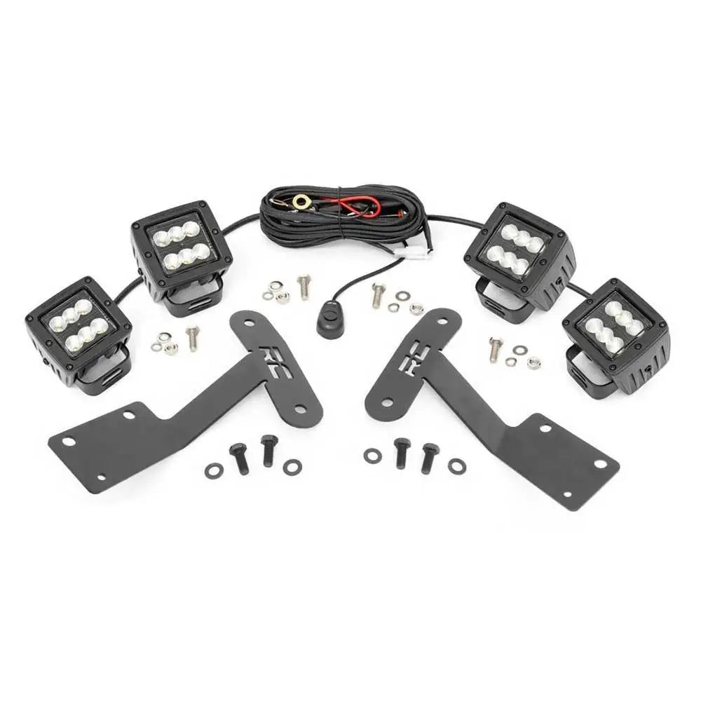 Led-lys 2’ Flomlys Rough Country Black Series - Toyota Tundra 14-21 - 1