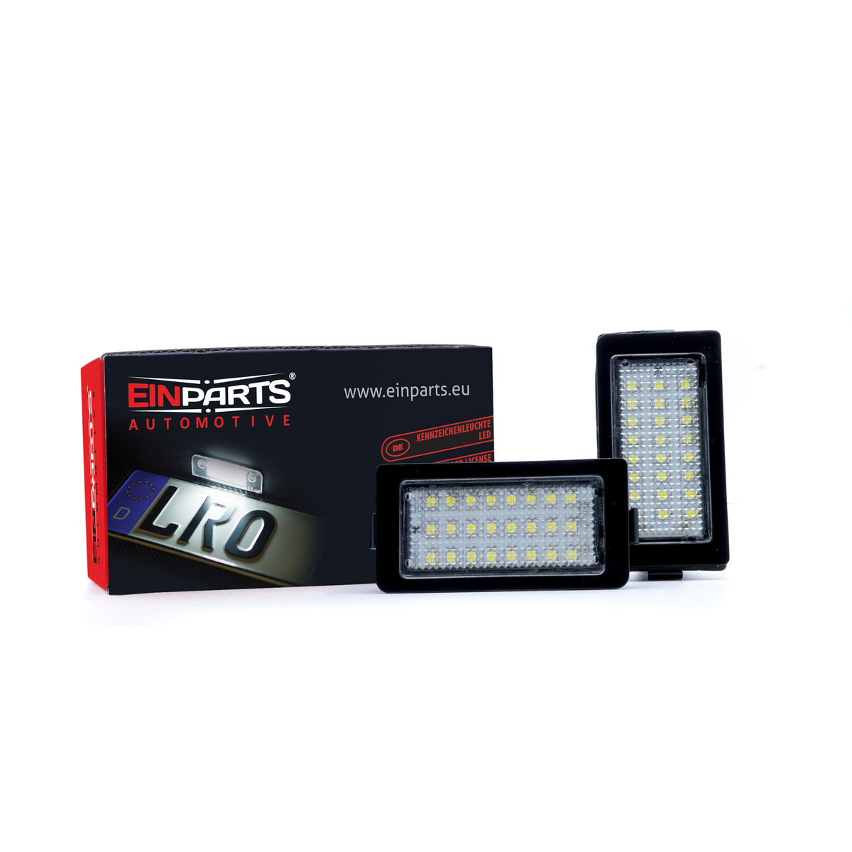 LED skiltlys EIN til BMW 7-serie E38 1994-2001 med 24 SMD-dioder kald hvit