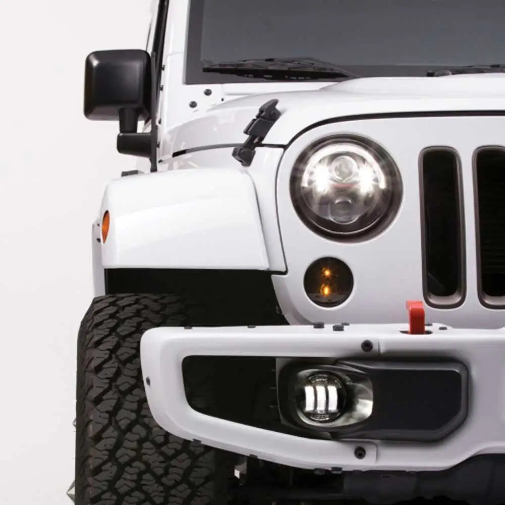 Led Tåkelys 4’ Jw Speaker 6145 J2 Serie - Jeep Wrangler Jk 2 d 07-18 - 6