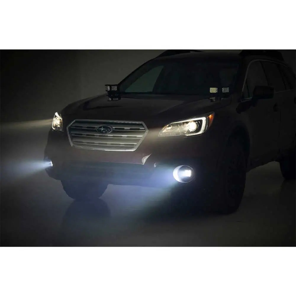 Led Tåkelys Cree Flomlys Med Feste Rough Country Black Series - Subaru Outback 15-19 - 4