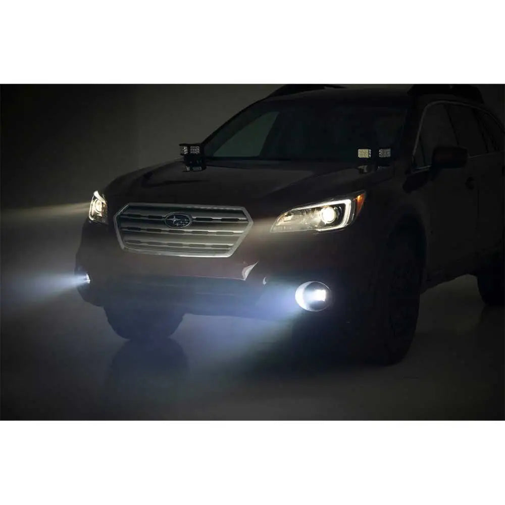 Led Tåkelys Med Drl Og Feste Rough Country Black Series - Subaru Outback 15-19 - 6