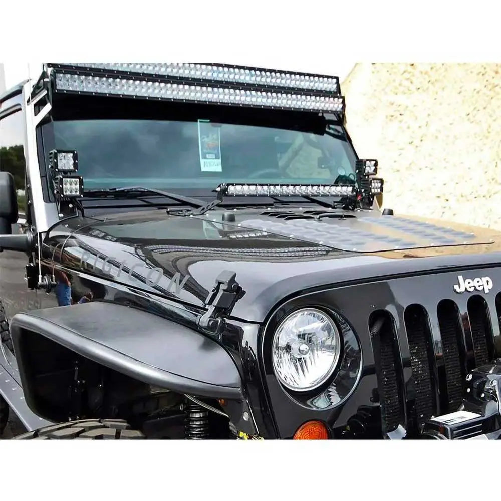 Led-tilleggslys For Jeep Wrangler Jk 4 d 07-17 - 3