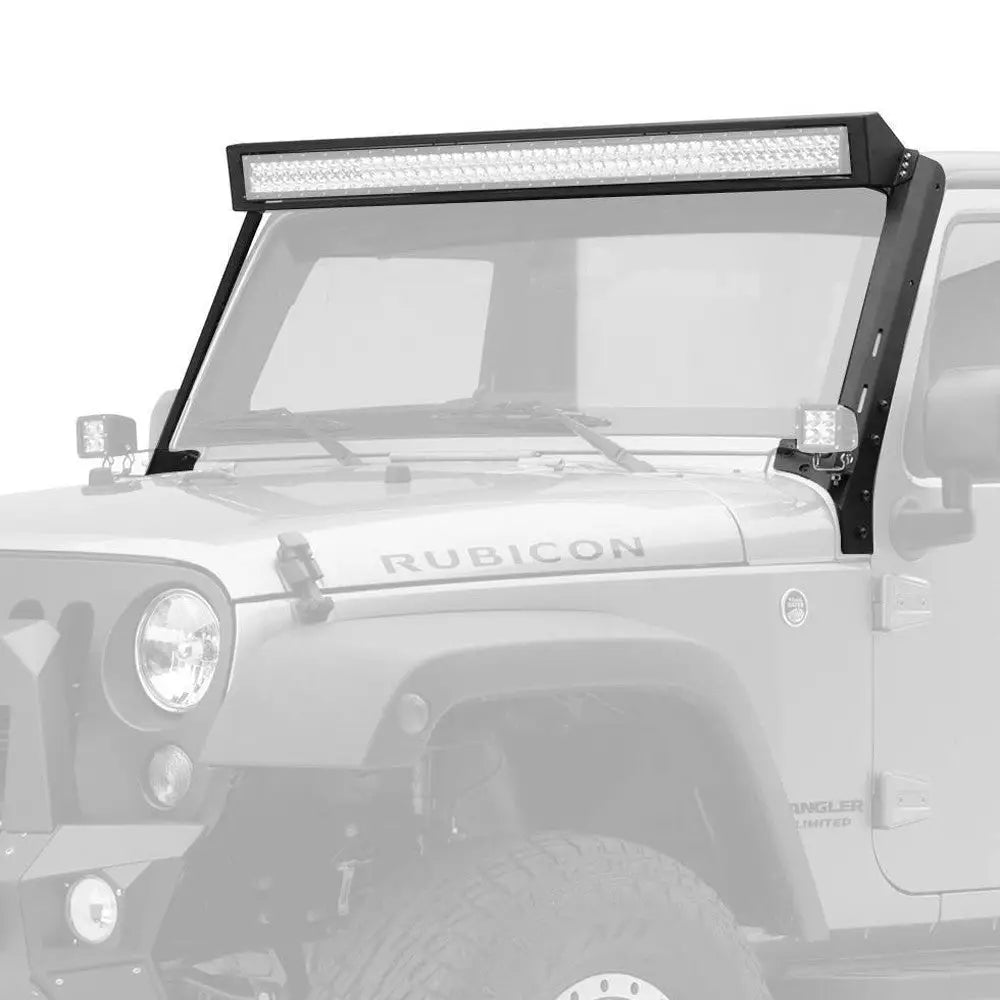 Ledelysfeste 50’’ over Frontvinduet Go Rhino - Jeep Wrangler Jk 2 d 07-18