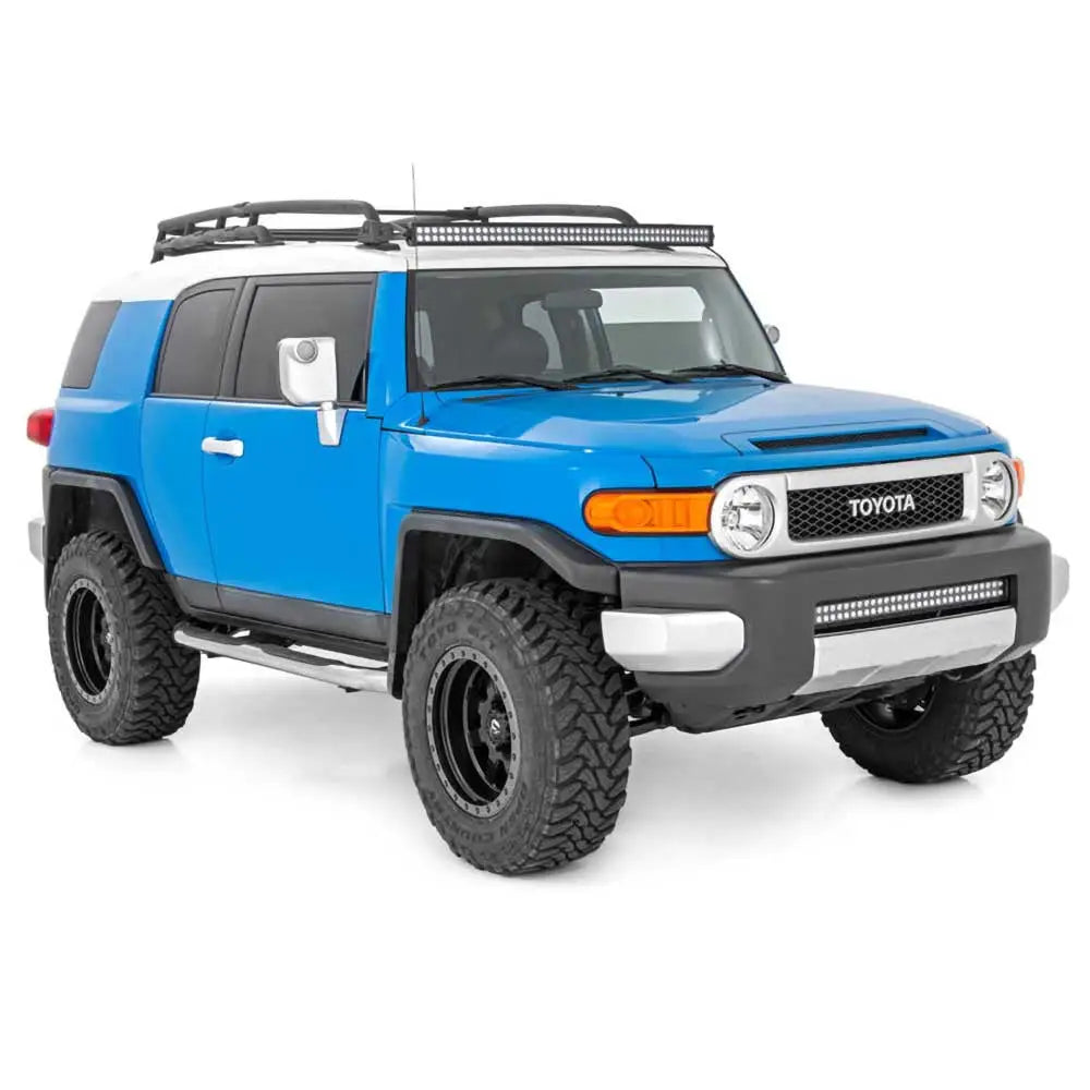 Liste Led 50’’ Dobbel Buehvit Drl Spot/flood Rough Country Black Series - Toyota Fj Cruiser 11-23