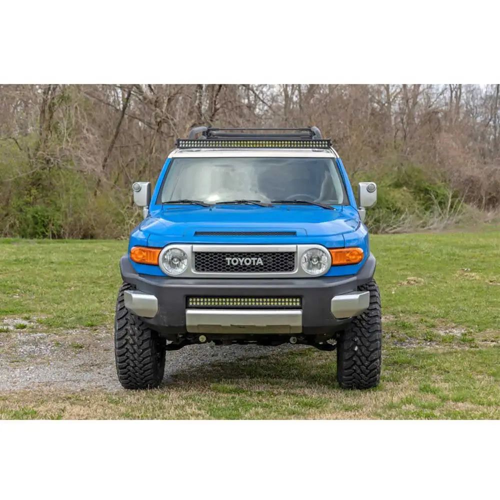 Liste Led 50’’ Dobbel Buehvit Drl Spot/flood Rough Country Black Series - Toyota Fj Cruiser 11-23