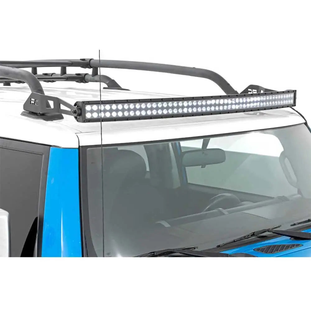 Liste Led 50’ Dobbel Buehvit Drl Spot/flood Rough Country Black Series - Toyota Fj Cruiser 11-23 - 1