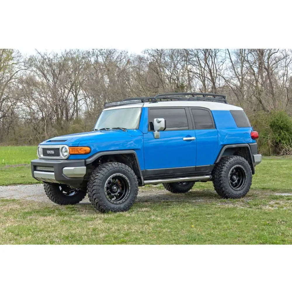 Liste Led 50’’ Dobbel Buehvit Drl Spot/flood Rough Country Black Series - Toyota Fj Cruiser 11-23