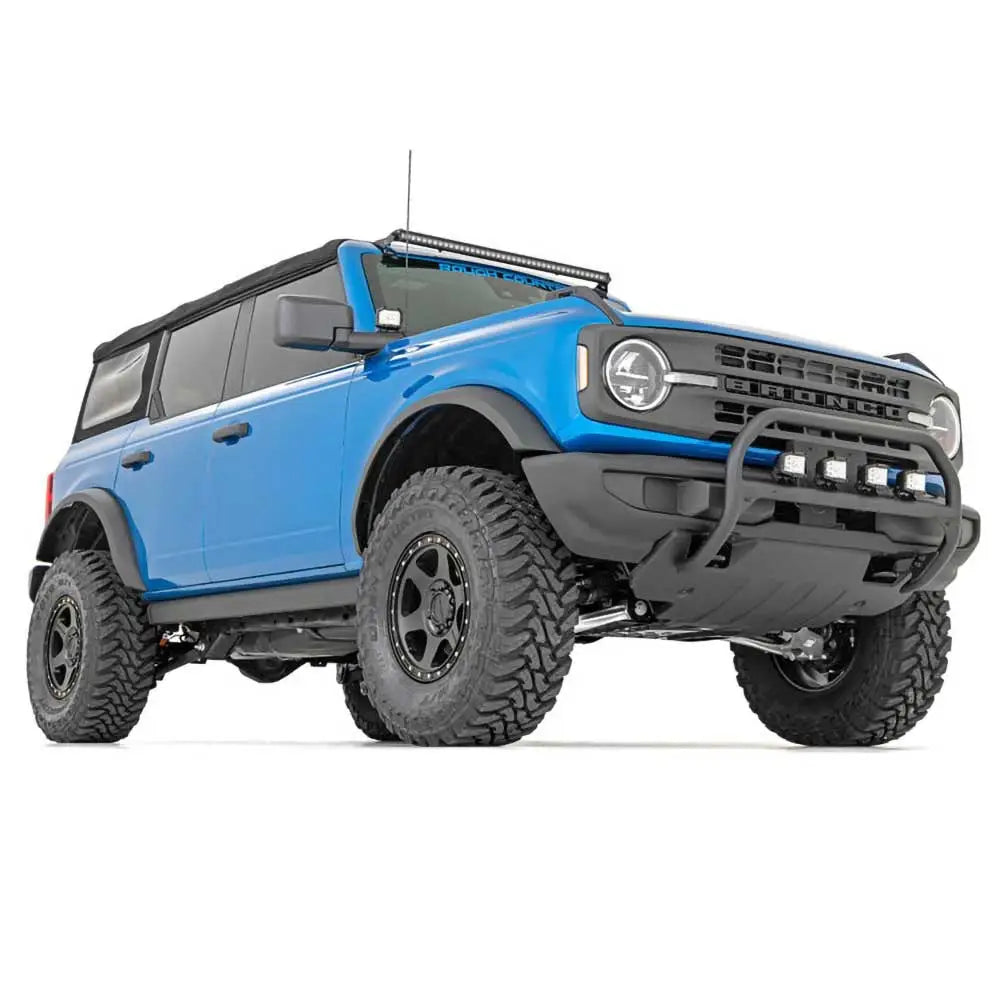 Liste Led Med Frontrute Montering 40’ Black Series Rough Country - Ford New Bronco 4 d 21- - 7