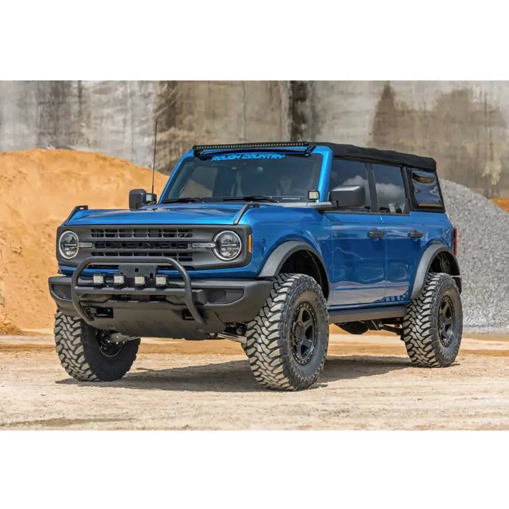 Liste Led Med Frontrute Montering 40’ Black Series Rough Country - Ford New Bronco 4 d 21- - 9