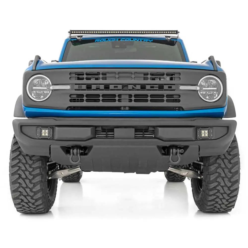 Liste Led Med Frontrute Montering 50’ Black Series Rough Country - Ford New Bronco 4 d 21- - 11