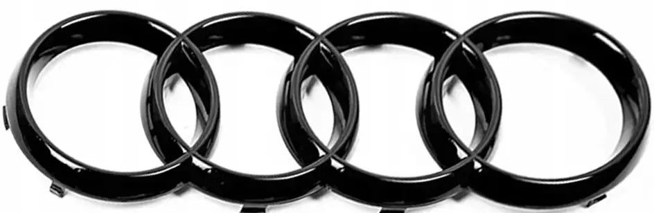 Logo Black Glossy 273x94mm -  Audi A3, A4, A5, A6 | Nomax.no🥇