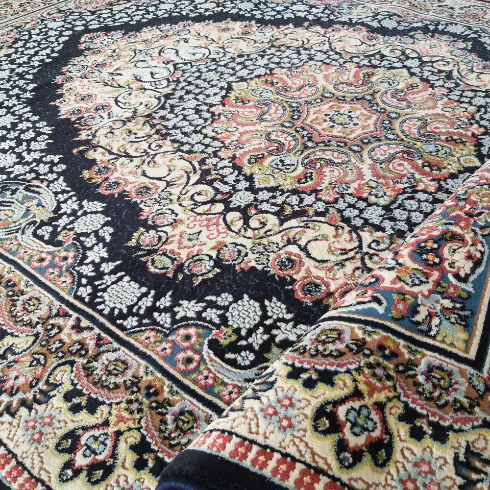 Luksusiraniske Tepe 3671a Mørk Granat 150 x 230 Cm