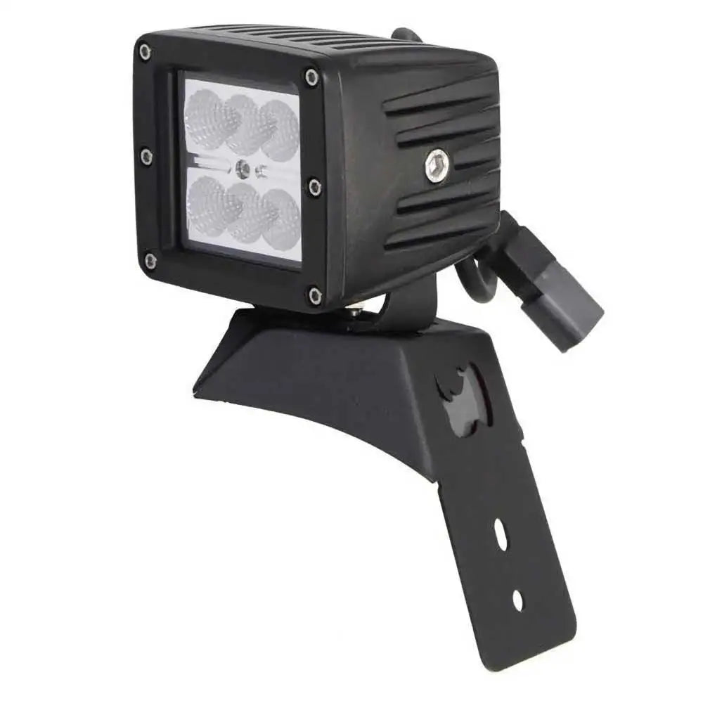 Lysende Cree Led-lykter Med Snap-on Monteringsklemmer For Jeep Wrangler Jl 2 d 18- - 7