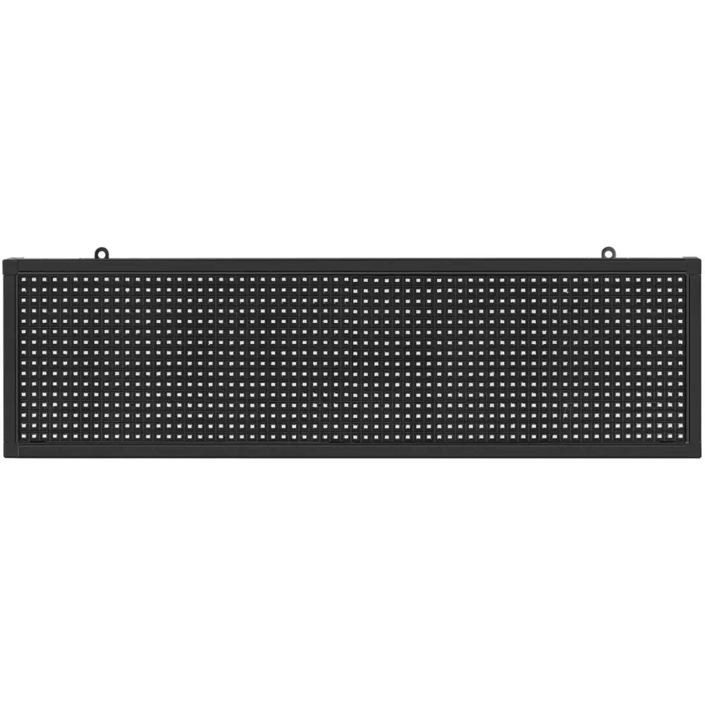 Lysende Reklametavle 64 x 16 Cm Røde Led-lys - 3