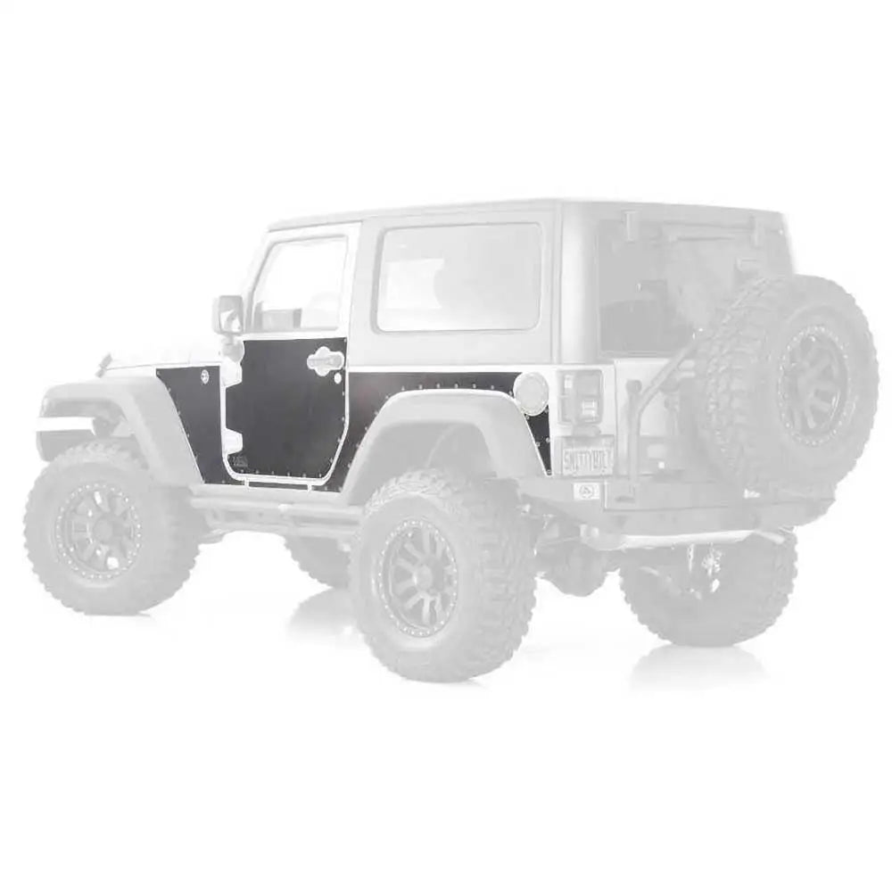 Magnetiske Beskyttelsesplater Smittybilt - Jeep Wrangler Jk 2 d 07-18 - 1