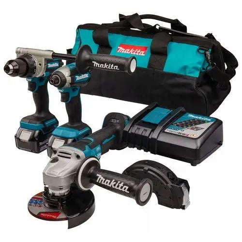 Makita Combo Sett 18v Ddf486 + dtd153 + dga508 2*5,0ah - 1