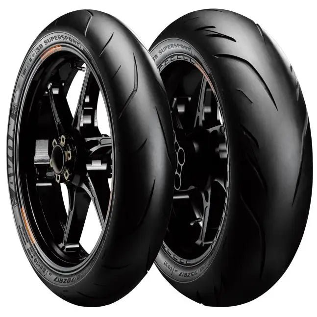 Mc Dekk Avon 3d Supersport 120/70 Zr17 Tl 58 w M/c Front