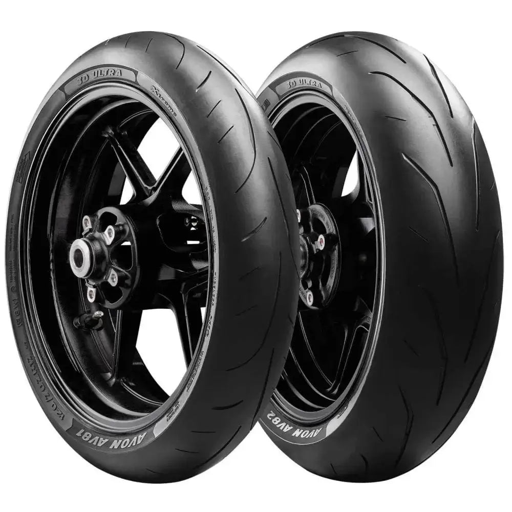 Mc Dekk Avon 3d Ultra Xtreme 190/55 Zr17 Tl 75 w Nhs Ac3 Medium