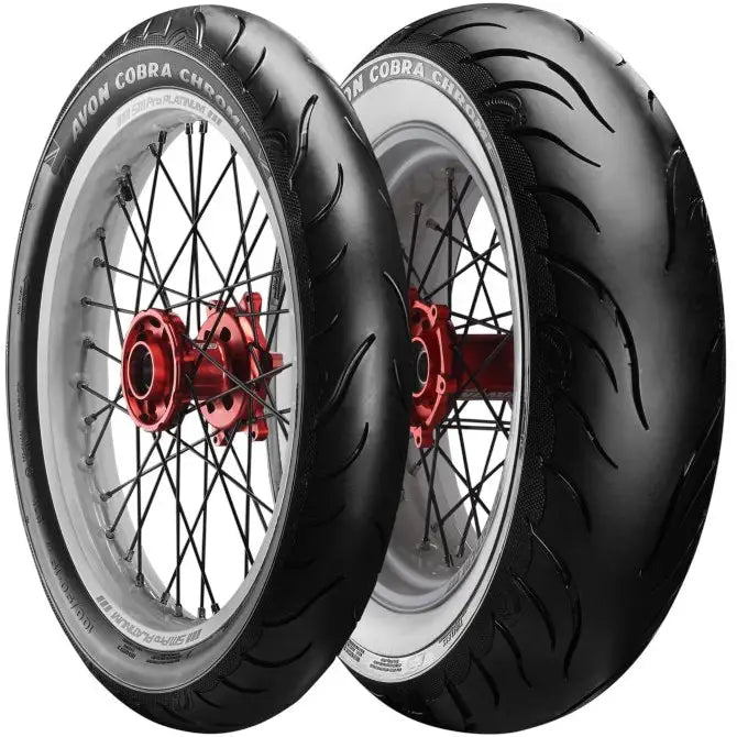 Mc Dekk Avon Cobra Chrome 150/80 R16 Tl 71 v M/c Ww Front - 1