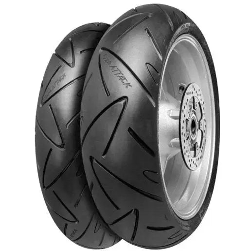 Mc Dekk Continental Contisportattack 130/70 Zr16 Tl 61 w M/c Front