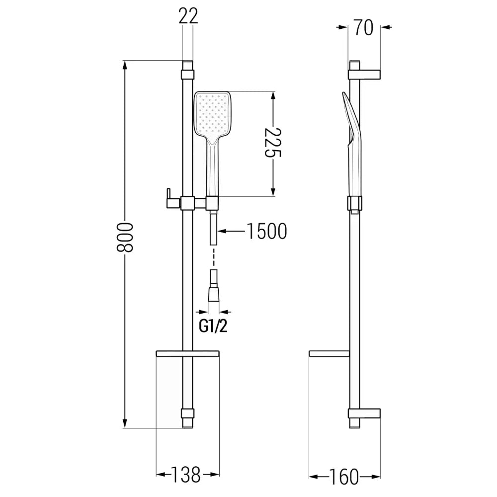 Mexen Alexa Ds62 Badekarsett Svart - 71213ds62-