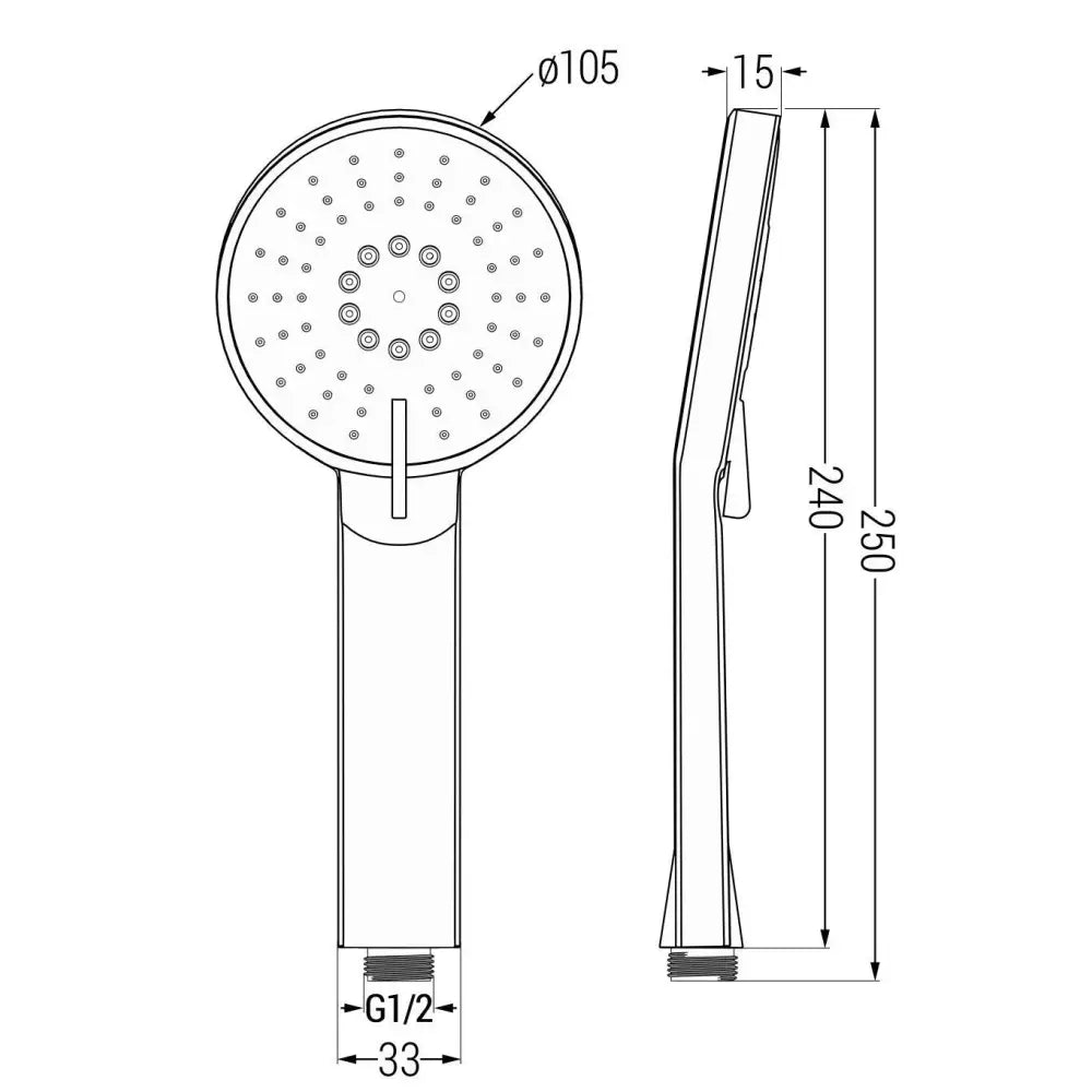 Mexen Alfa R40 Badekarpakke Svart - 745703r40- - 4