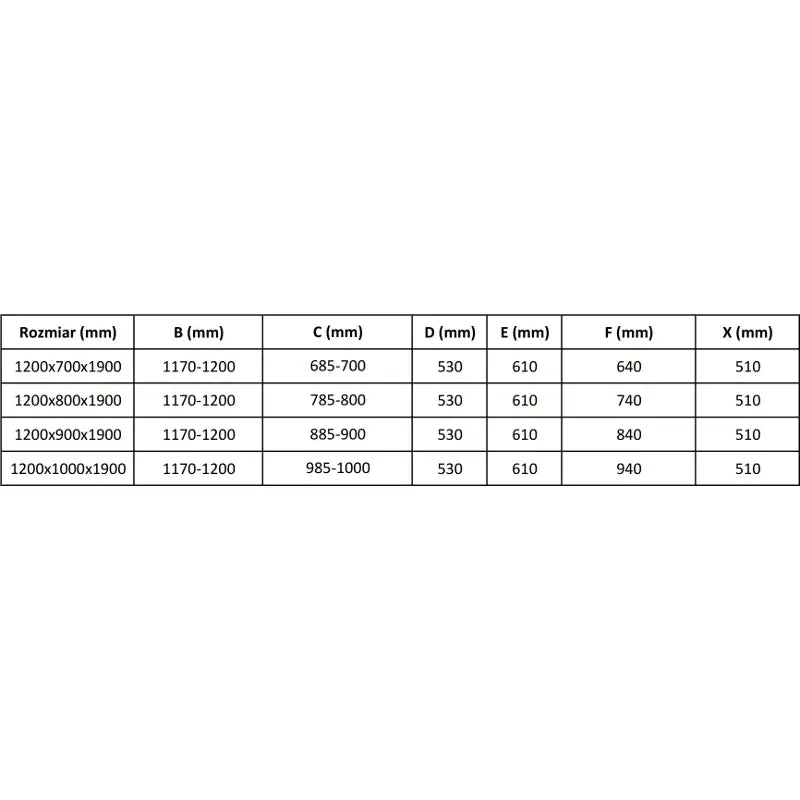 Mexen Apia Dusjkabinett Skyvbar 120x100 Cm Gjennomsiktig Svart + Dusjbrett Flat Svart - 840-120-100-70-00-4070b - 9