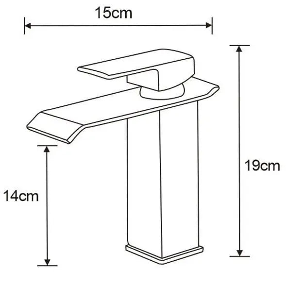 Mexen Apus Servantkran Krom - 744700 - 2