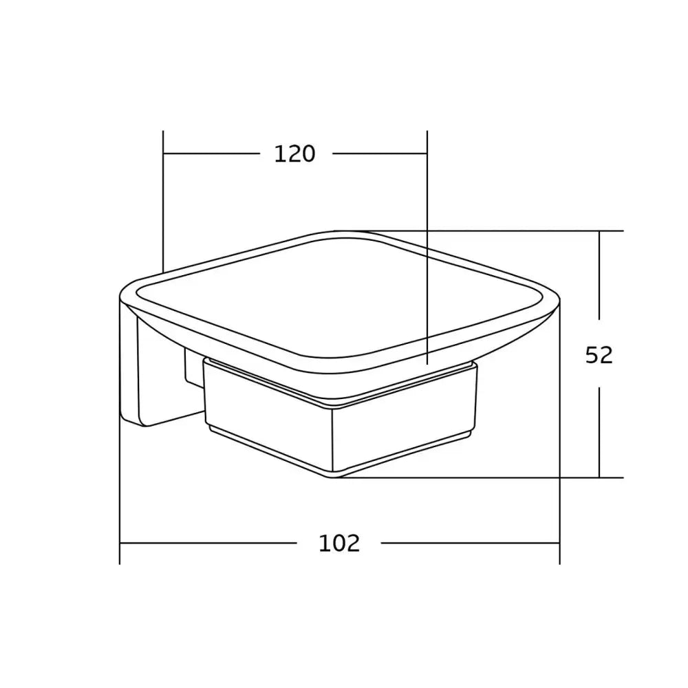 Mexen Asis Såpekopp Krom - 7017639 - 2