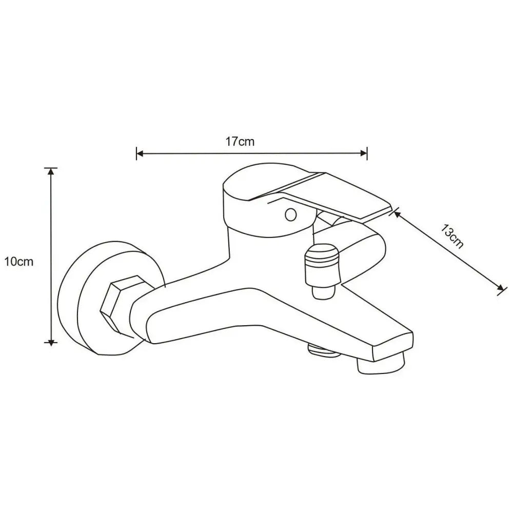 Mexen Caro R72 Badekarsbatteri Med Dusjsett Krom - 74663r72 - 2