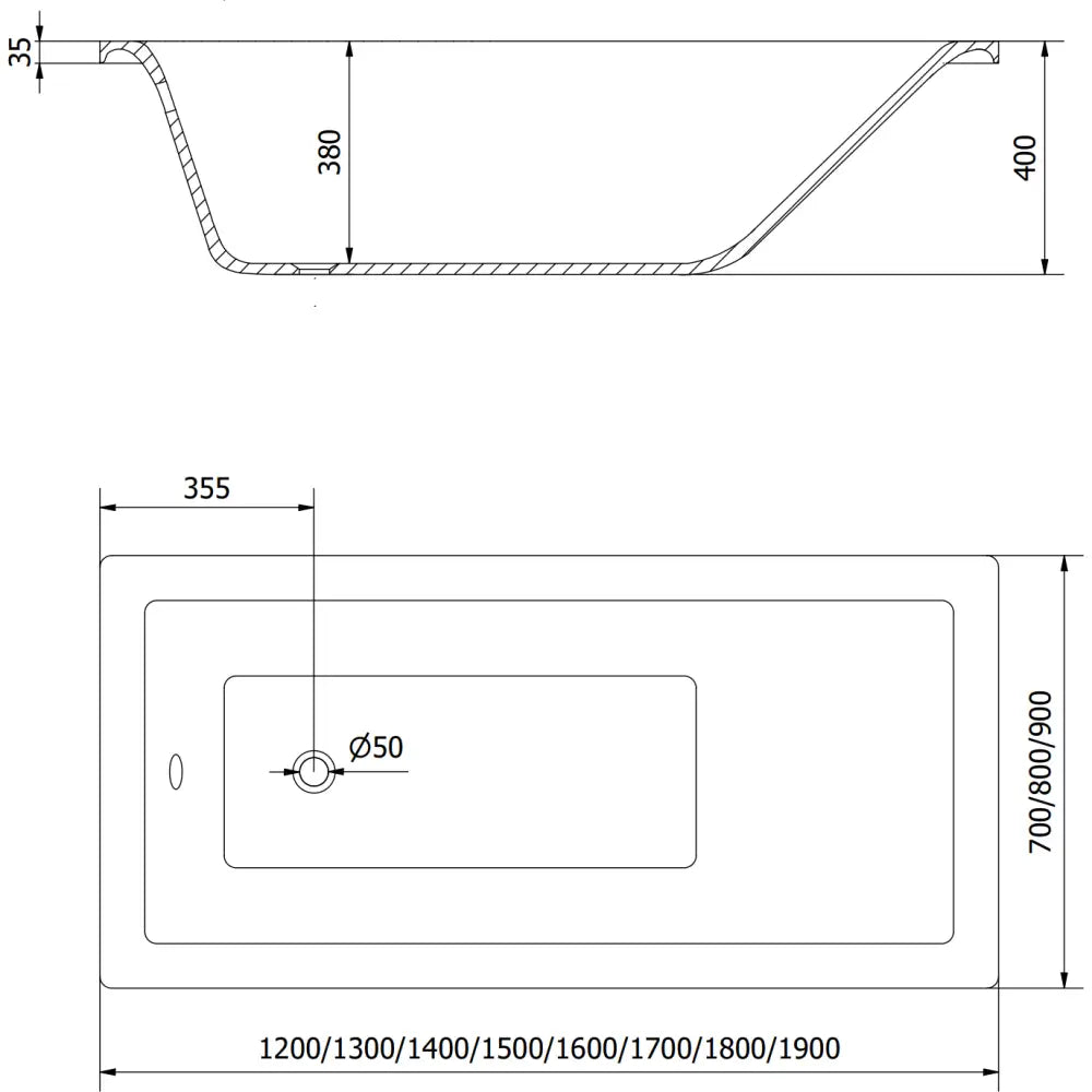 Mexen Cubik Rektangulært Badekar 170x70 Cm med Kabinett og 2-delt Dusjvegg 120 Cm Gjennomsiktig Gull - 550317070x