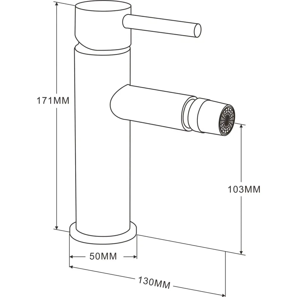 Mexen Elba Bidetbatteri i Krom - 74120 - 2