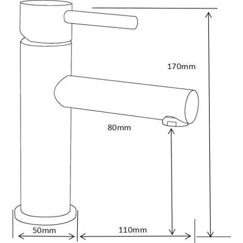 Mexen Elba Servantbatteri Krom - 74100 - 2