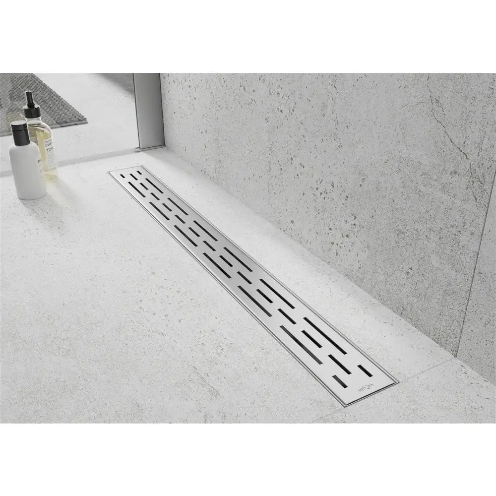 Mexen Flat 360° M01 Roterende Linjeavløp 80 Cm Krom - 1020080