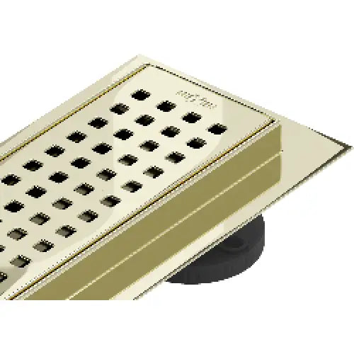 Mexen Flat 360° M08 Roterende Linjeavløp 60 Cm Gull - 1525060