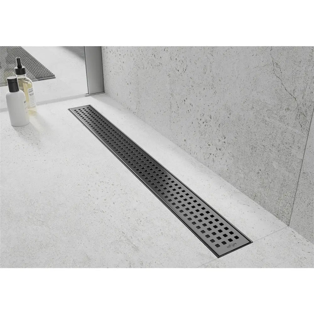 Mexen Flat 360° M08 Roterende Linjeavløp 80 Cm Svart - 1725080